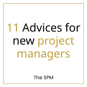 eleven advices for new project managers